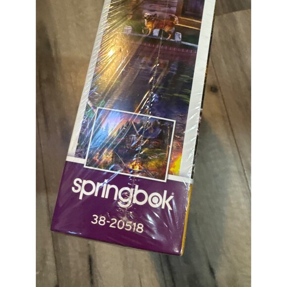 Springbok 2000 Piece Jigsaw Puzzle "Sun Kissed Cabin" 28 3/4"x36" Vibrant Artwor - Picture 10 of 10